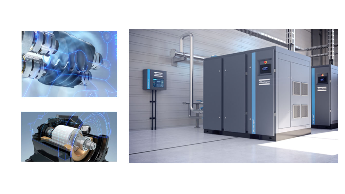 阿特拉斯·科普柯Z VSD+無油雙永磁變頻壓縮機(jī)重磅上市